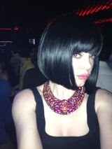 In a club in Vienna, March 15, 2012