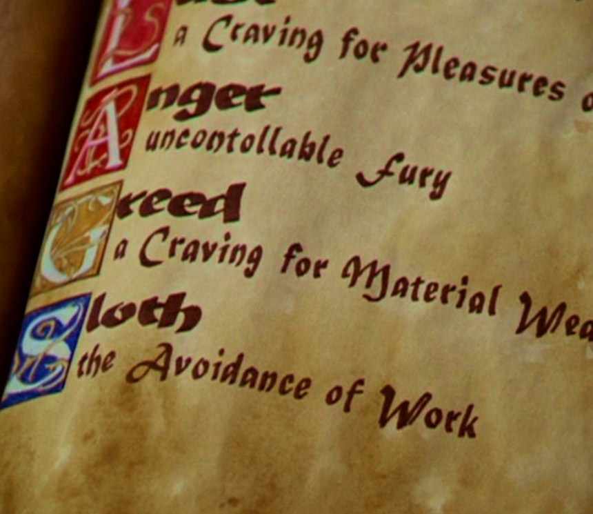 The Seven Deadly Sins | The Charmed Legacy Wiki | Fandom