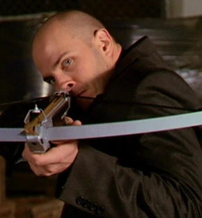 The Darklighter with his crossbow