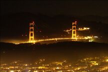 Golden Gate at Night