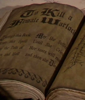 The spell in the Book