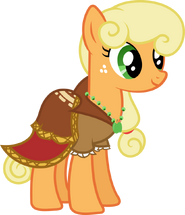 Applejack con vestidoo!!