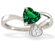 White-gold-lab-created-emerald-ring