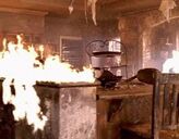 Combusting kitchen