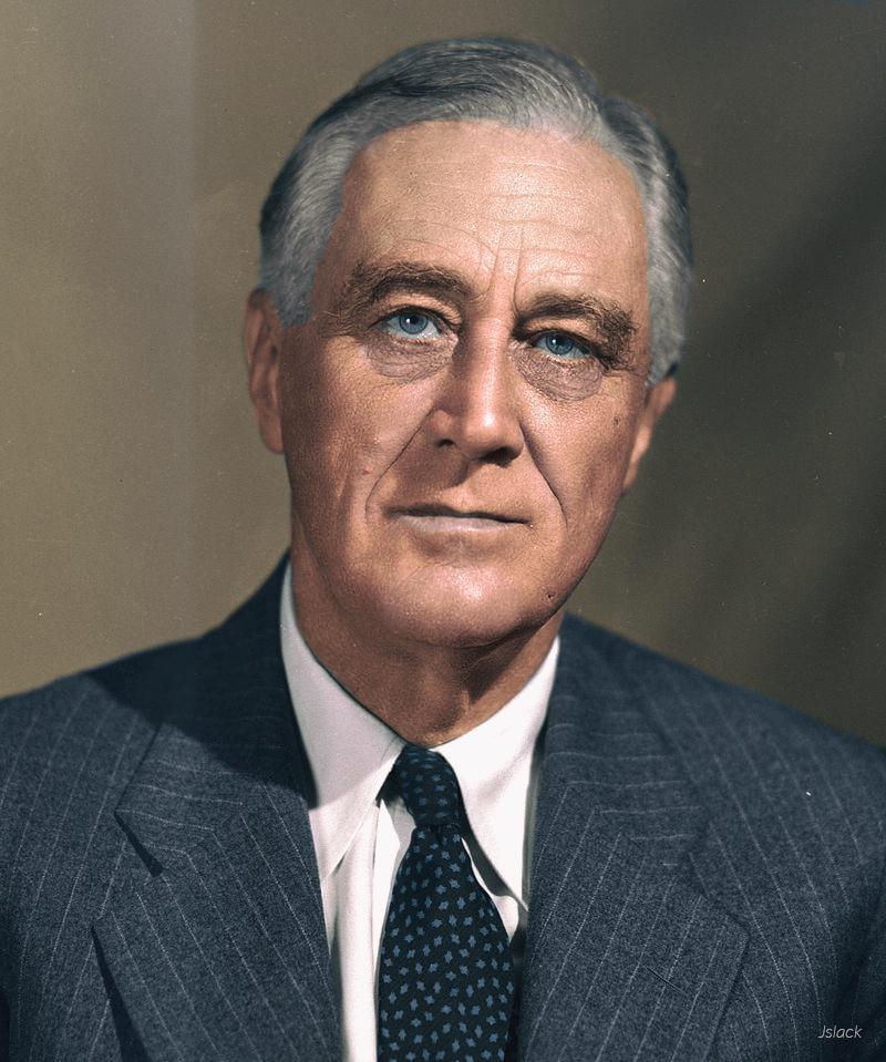 franklin d roosevelt and eleanor roosevelt in color