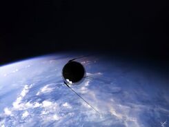 Sputnik-1 in Space