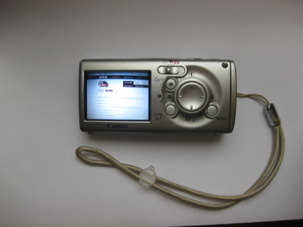 匿名配送☆Canon IXY DIGITAL L4 レトロデジカメ PC1205 中古】(キヤノン) Canon IXY DIGITAL L ブロンズ｜ナニワ
