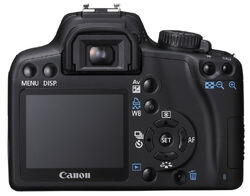 EOS 1000D back