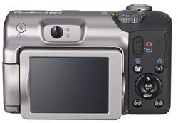 Powershot A650 IS Back