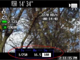 Manual Exposure Control for Video Recording