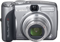 Canon-powershot-a710 front