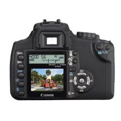 EOS 350D back