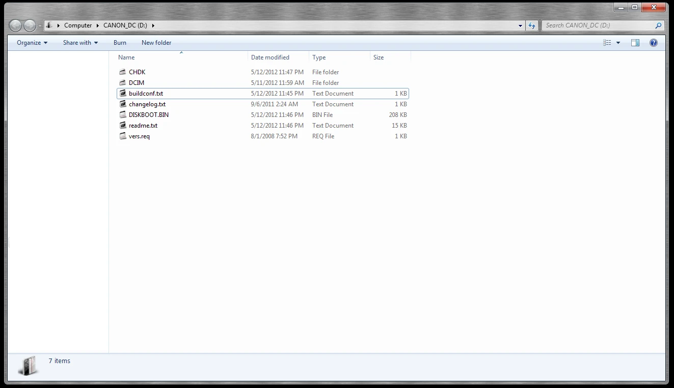 CHDK quick install Guide | CHDK Wiki | Fandom