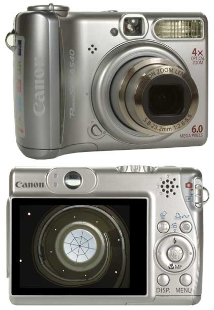 PowerShot A540 - キヤノンカメラミュージアム
