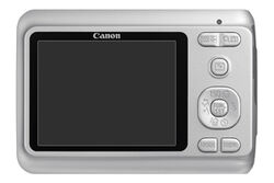 Powershot-a480-silver-back