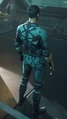 Odyssey II Undersuit Seagreen Black arrière