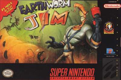 EARTHWORM JIM (JIM MINHOCA) mais um clássico cheio de códigos. #snes #