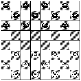 CLÁSSICOS DO JOGO DE DAMAS - SIMPLES E LETAL- AMISTO PLAYOK NCM5839G VS  DAMEIRO1 