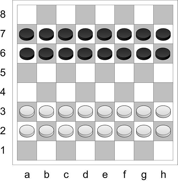 Best Techniques and Moves to win in Dama Game or Checkers 