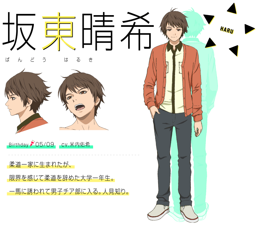 Bandou Haruki | Cheer Danshi Wikia | Fandom