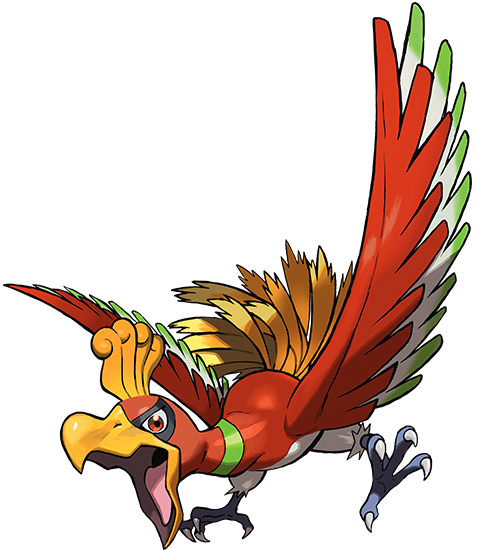 Ho-Oh: The rainbow pokemon by St-Kisai -- Fur Affinity [dot] net