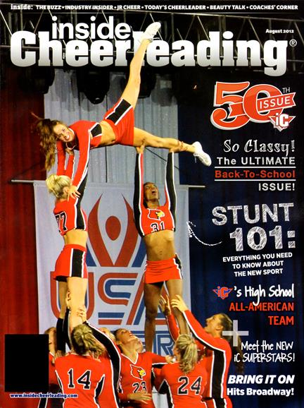 Inside Cheerleading August 2012 Cheerleading Wiki Fandom 4942