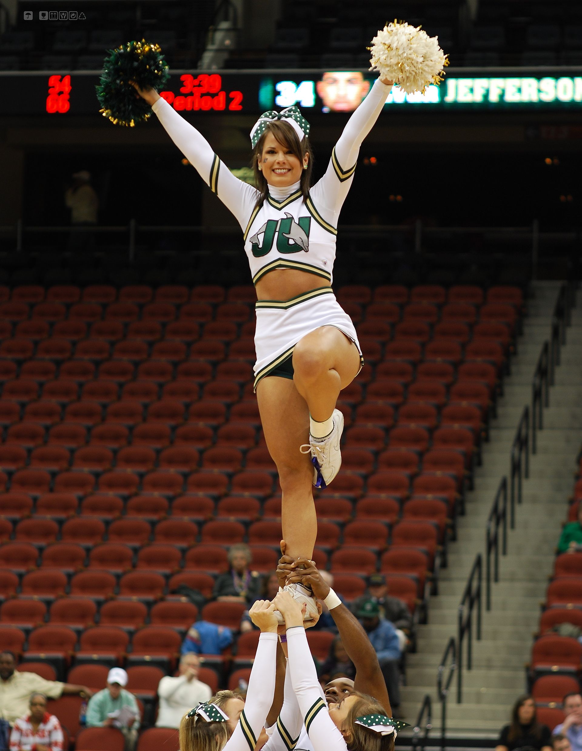 How to stay tight and hold up my own weight as a flyer in cheerleading -  Quora