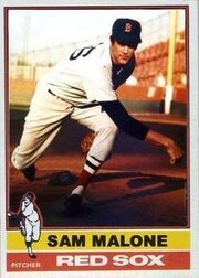 Custom Made Sam Mayday Malone Boston Red Sox Baseball Card CHEERS Ted  Danson