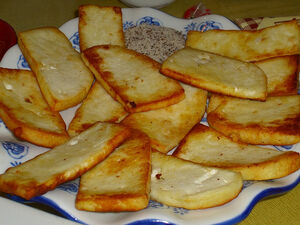 RuBing Yunnan fried goat cheese