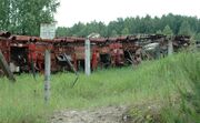 6x035 Chernobyl vehicle graveyard 05 going inside