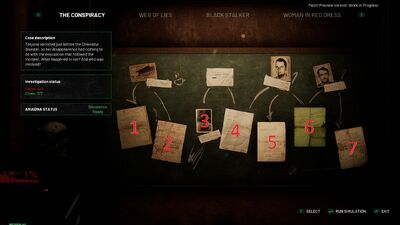 Conspiracy Investigation