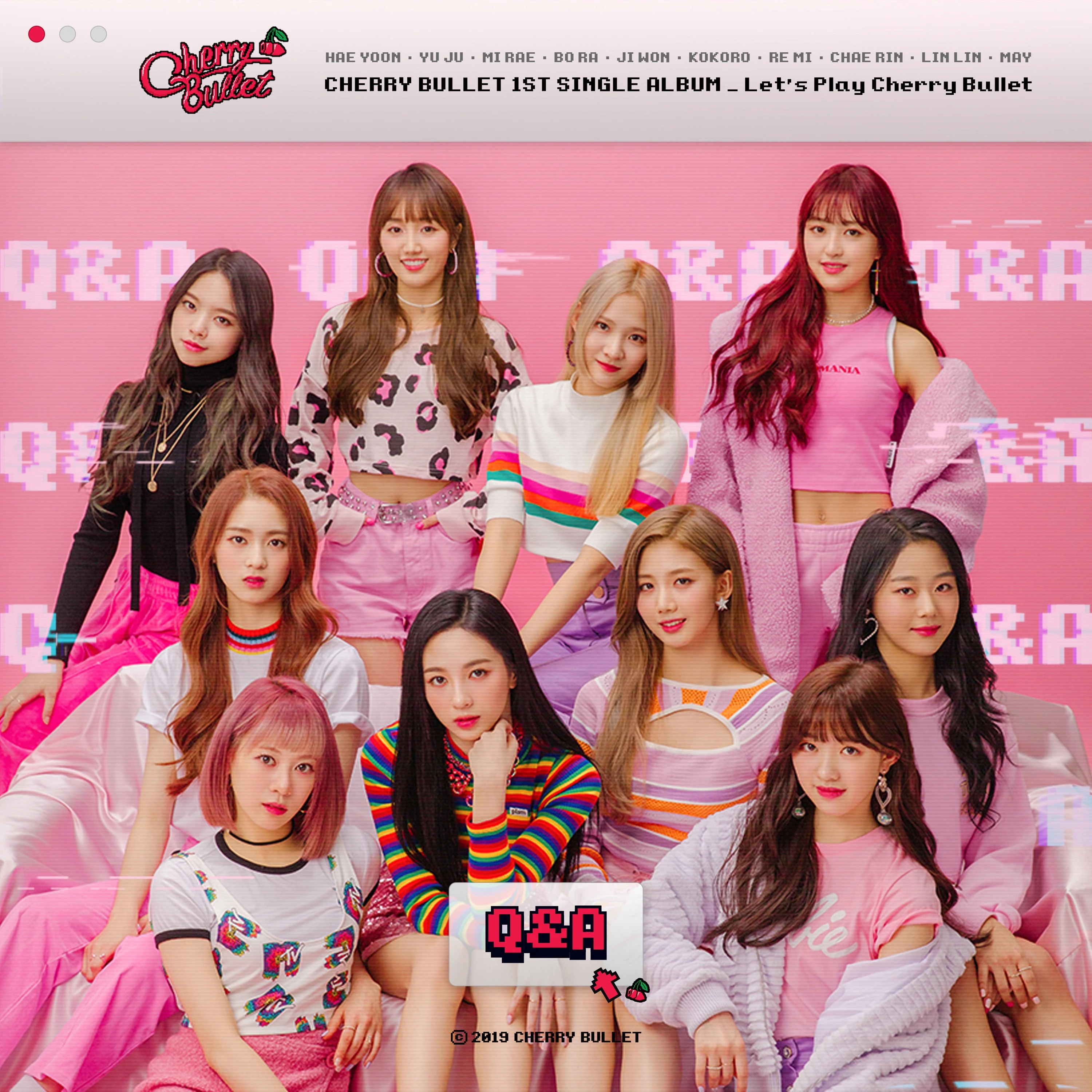 Cherry Bullet ボラ　公式トレカ Cherry Bullet (체리블렛) - Ping Pong (탁구공) Lyrics [Color