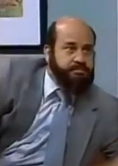 Caetano Camargo sem sua peruca.