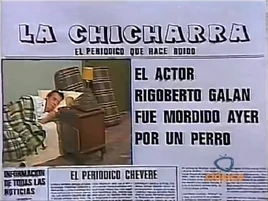 El actor Rigoberto Galán fue mordido ayer por un perro (1979)