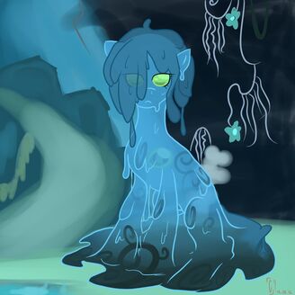 Slime pony by umbraldissonance-d5o9lm3