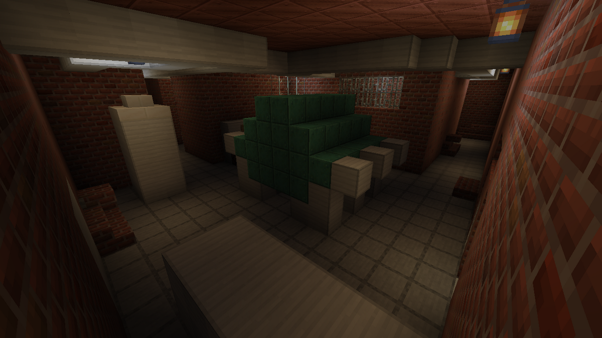 Backroom levels in Minecraft 