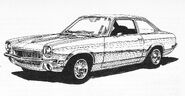 '71 Vega sedan - Road & Track June 1973