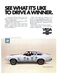 1973 Vega Ad