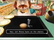 Making burgers with Dad.