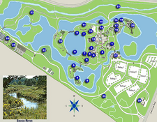 Map of Chicago Botanic Garden