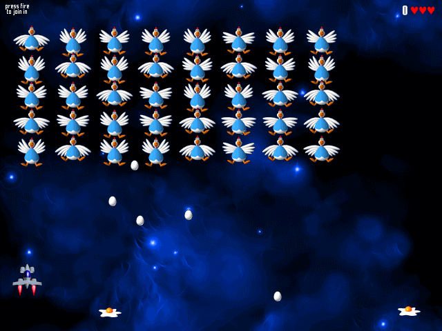 chicken invaders 2 cheats the next wave