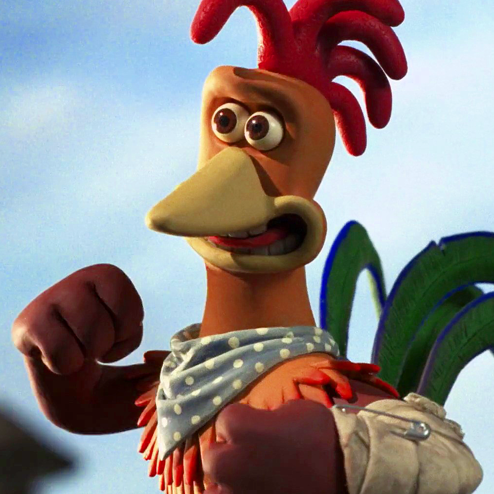 chicken run rocky