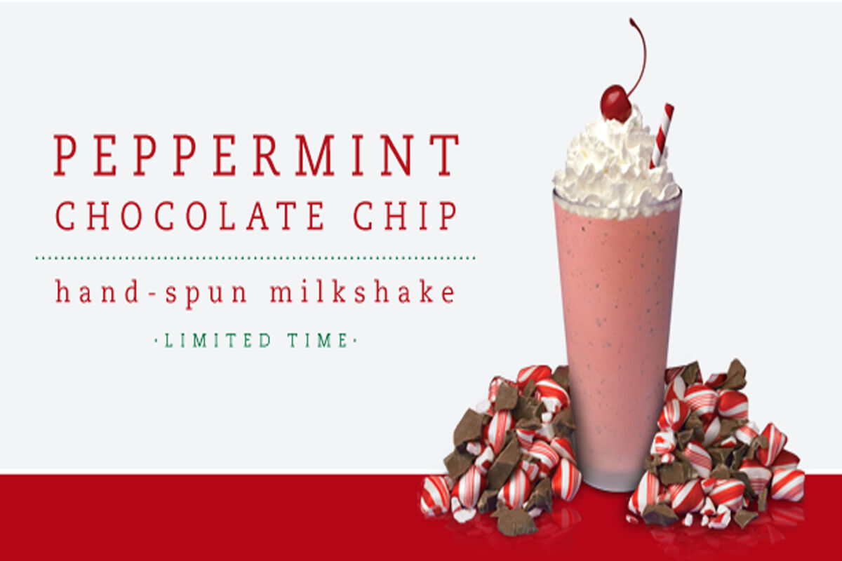 Peppermint Chocolate Chip Milkshake Chickfila Wiki Fandom