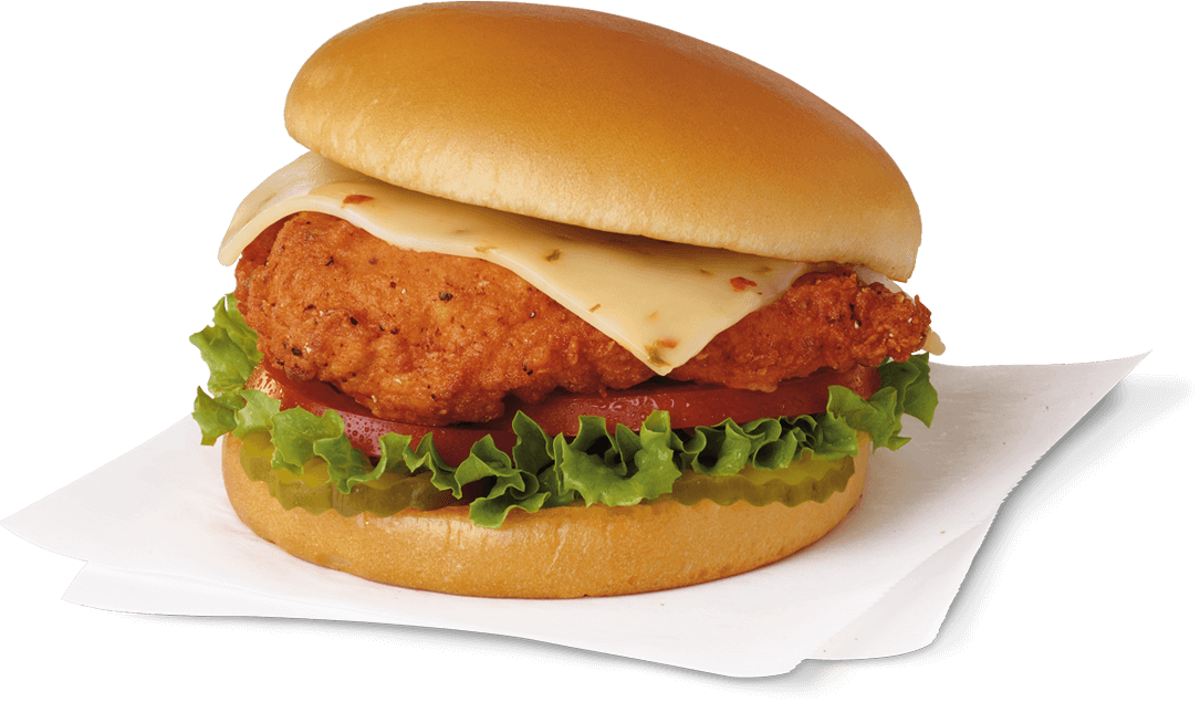 chick fil a spicy deluxe sandwich