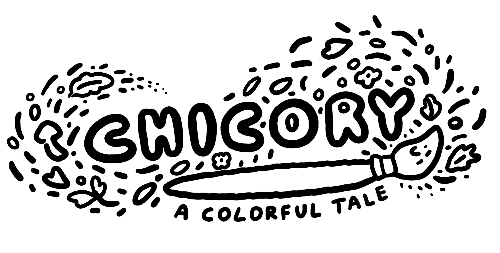 chicory a colorful tale logo chicory a colorful tale logo