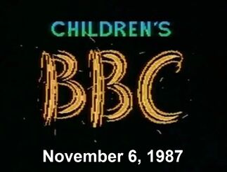 November 6, 1987 on Children's BBC (1987)