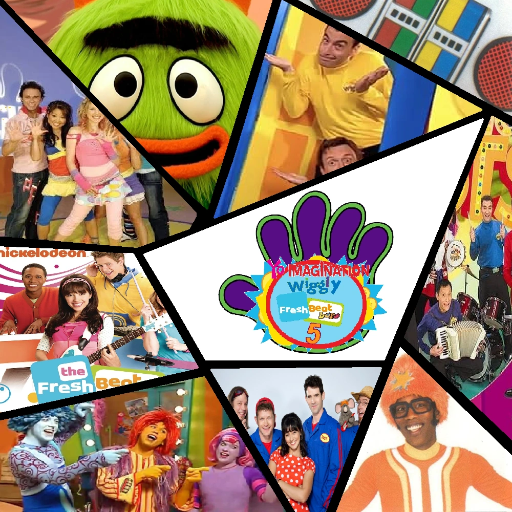 Yo Imagination Wiggly Fresh Beat Bop 5 (Album) Vol 1