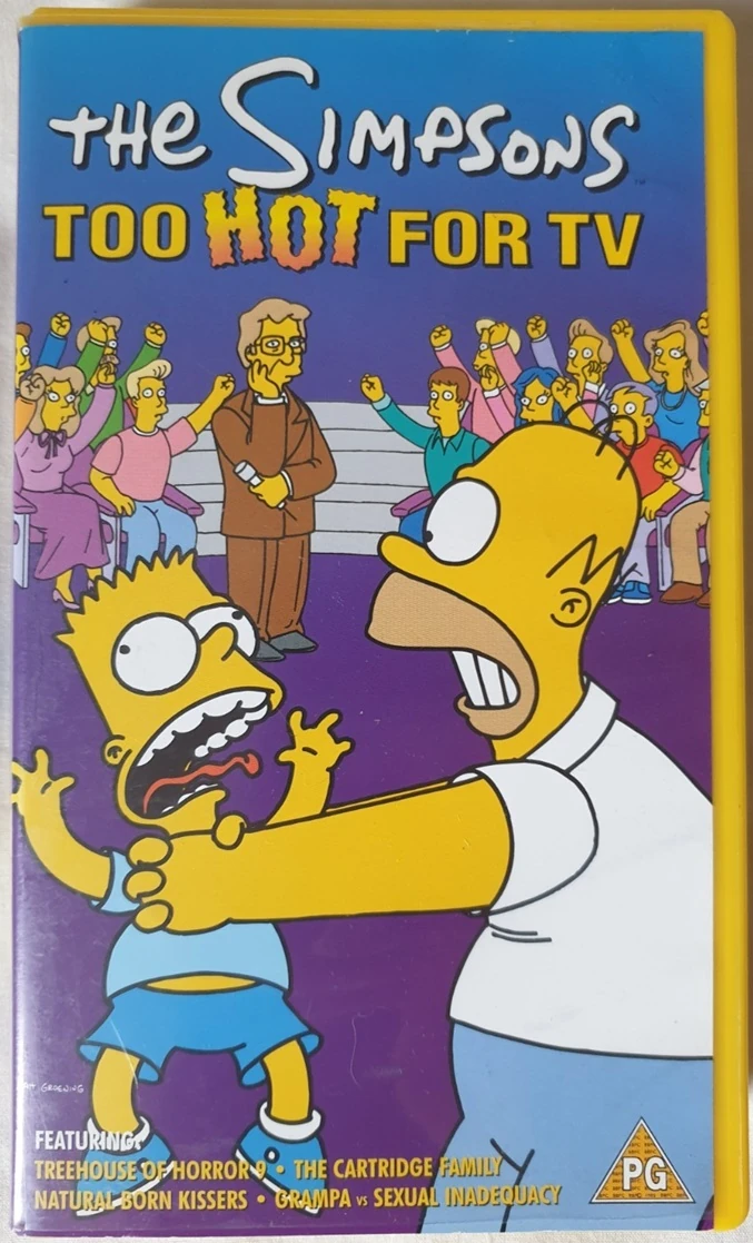 The Simpsons Too Hot for TV Children's Videos (UK) Wiki Fandom