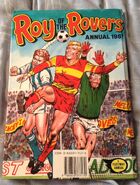 Roy of the Rovers - Annual 1987 Back cover