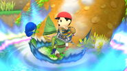(1/06/15) More saga shots. This time from Midgets Are People Too! Ness fails to save a Blue Pikmin from a devastating fate.